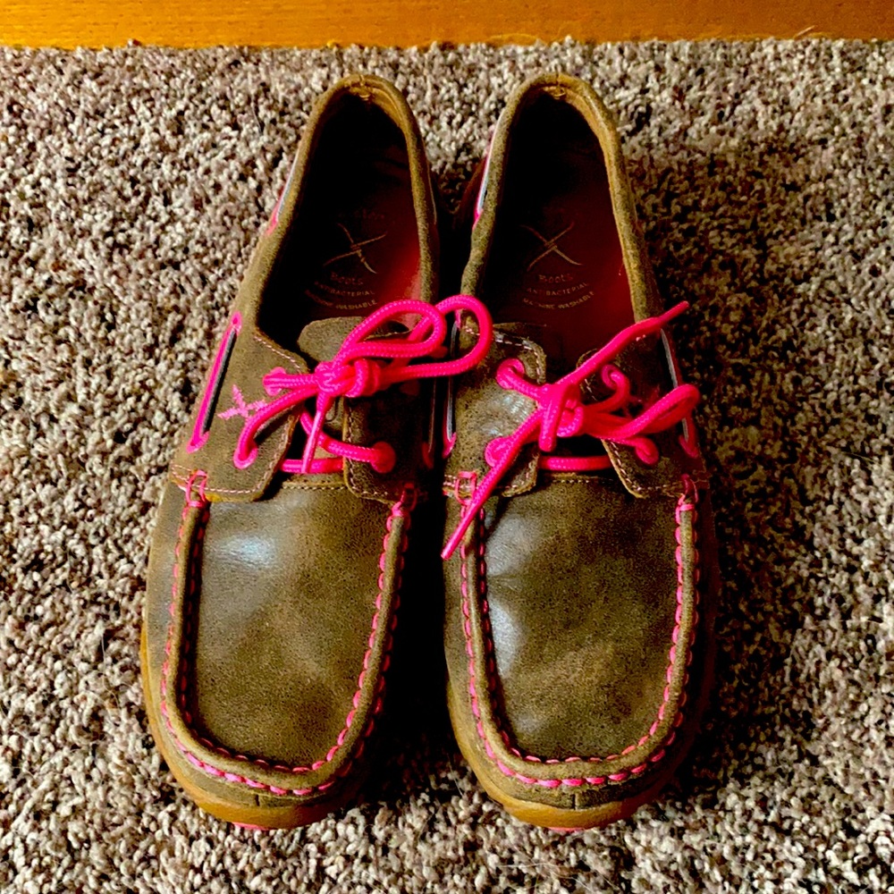 Twisted x pink shoes